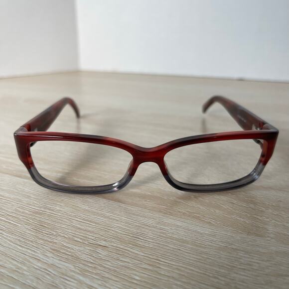 Gucci GG3152 RVD Eyeglasses Brown Violet Blue Frames Only 52-13-130 Italy - Picture 2 of 8